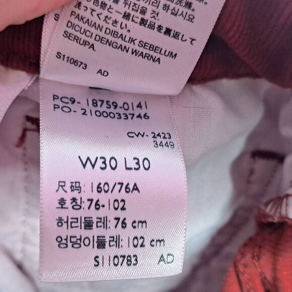 Levi's Women's 725 High Rise Bootcut Corduroy Pants size 30 - Picture 10 of 10